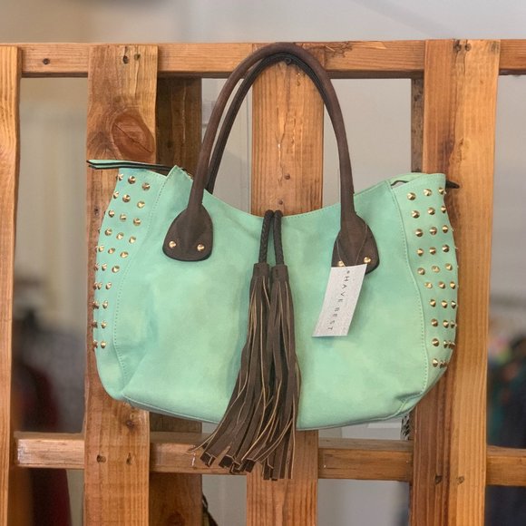 Have Best Handbags - Patrice Tote Handbag - Mint